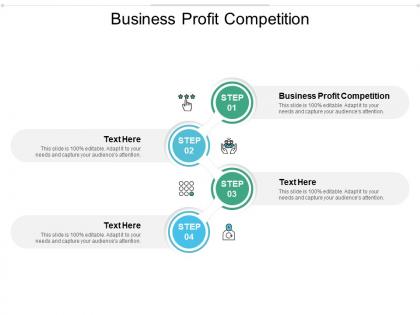 Business profit competition ppt powerpoint presentation inspiration cpb