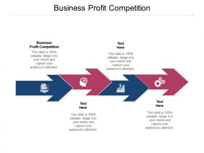 Business profit competition ppt powerpoint presentation summary tips cpb