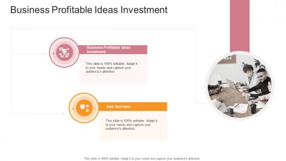 Business Profitable Ideas Investment In Powerpoint And Google Slides Cpb