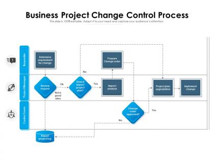 Business project change control process