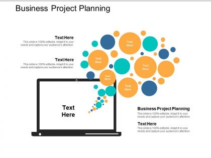 Business project planning ppt powerpoint presentation file deck cpb