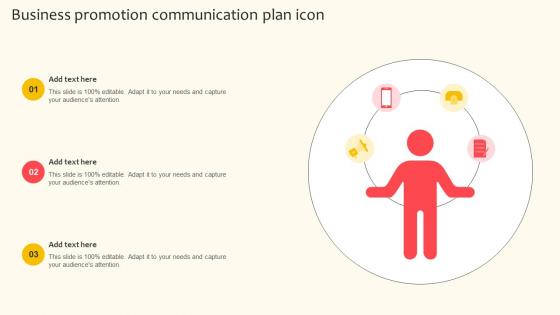 Business Promotion Communication Plan Icon