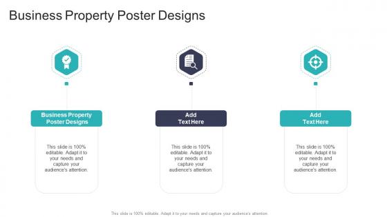 Business Property Poster Designs In Powerpoint And Google Slides Cpb