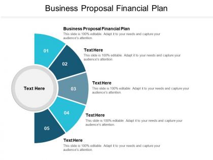 Business proposal financial plan ppt powerpoint presentation ideas styles cpb