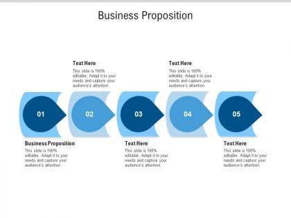 Business proposition ppt powerpoint presentation professional microsoft cpb
