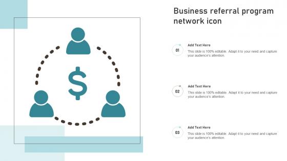 Business Referral Program Network Icon