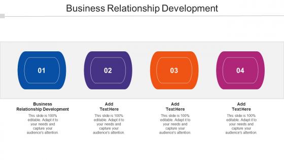 Business Relationship Development Ppt Powerpoint Presentation Outline Cpb