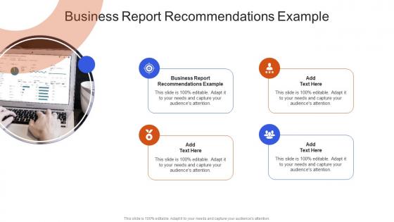 Business Report Recommendations Example In Powerpoint And Google Slides Cpb