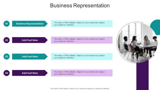 Business Representation In Powerpoint And Google Slides Cpb