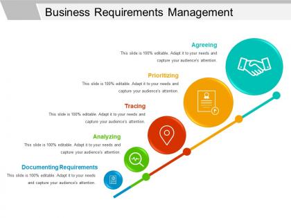 Business requirements management powerpoint slide show