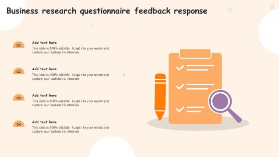 Business Research Questionnaire Feedback Response