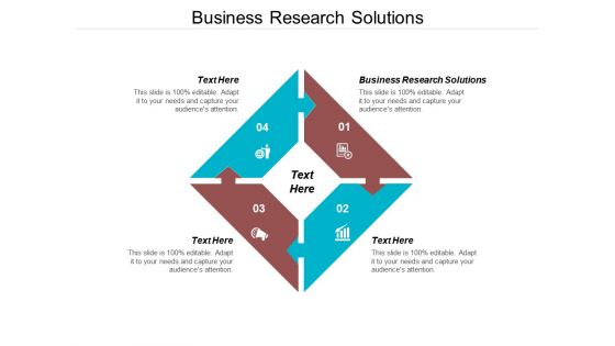 Business research solutions ppt powerpoint presentation pictures graphics cpb
