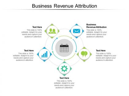 Business revenue attribution ppt powerpoint presentation deck cpb
