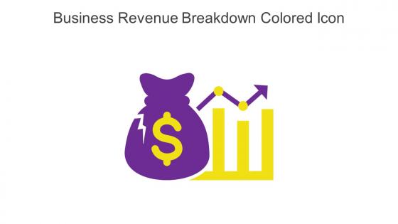 Business Revenue Breakdown Colored Icon In Powerpoint Pptx Png And Editable Eps Format