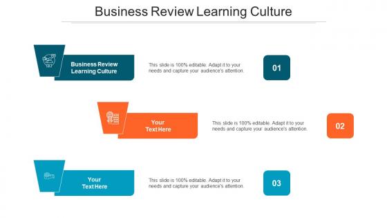 Business Review Learning Culture Ppt Powerpoint Presentation Slides Pictures Cpb