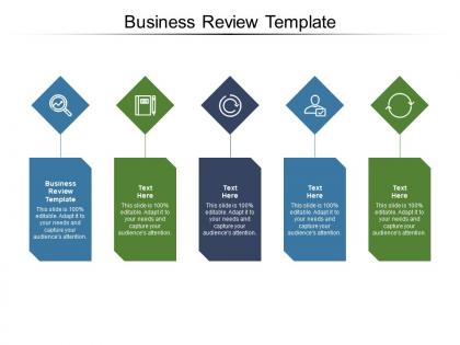 Business review template ppt powerpoint presentation summary design templates cpb