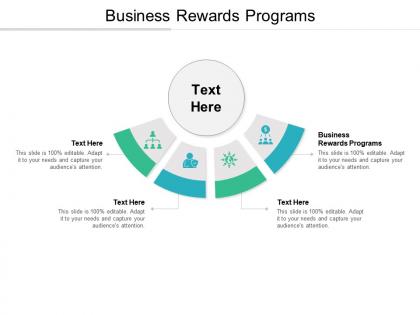 Business rewards programs ppt powerpoint presentation layouts icons cpb