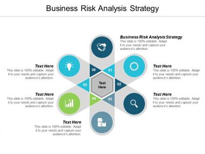 Business risk analysis strategy ppt powerpoint presentation gallery elements cpb