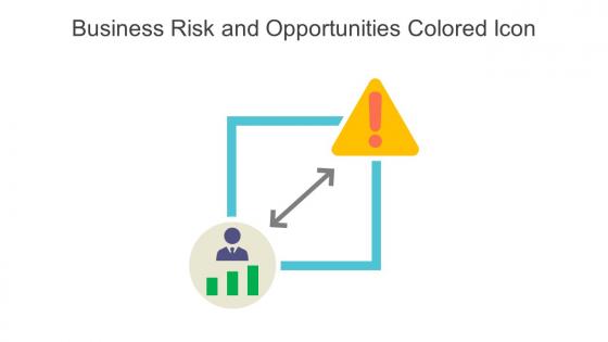 Business Risk And Opportunities Colored Icon In Powerpoint Pptx Png And Editable Eps Format