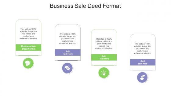 Business Sale Deed Format In Powerpoint And Google Slides Cpb