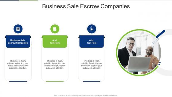 Business Sale Escrow Companies In Powerpoint And Google Slides Cpb