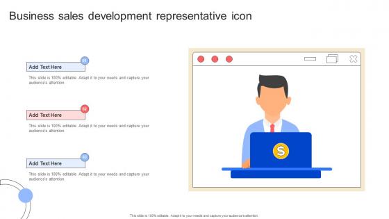 Business Sales Development Representative Icon