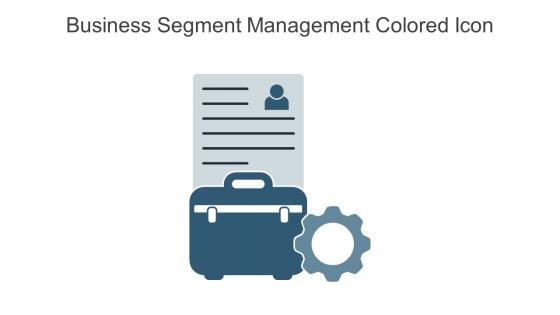 Business Segment Management Colored Icon In Powerpoint Pptx Png And Editable Eps Format