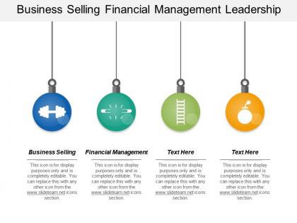 Business selling financial management leadership assessment marketing strategy cpb