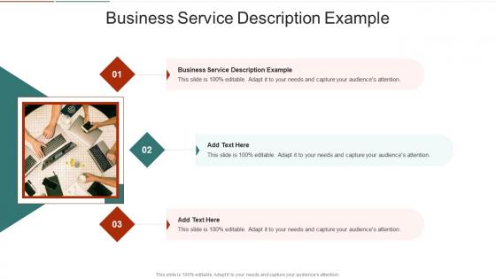 Business Service Description Example In Powerpoint And Google Slides Cpb
