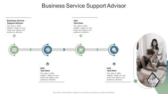 Business Service Support Advisor In Powerpoint And Google Slides Cpb