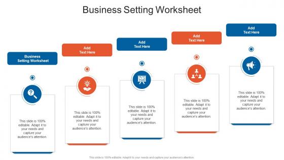 Business Setting Worksheet In Powerpoint And Google Slides Cpb