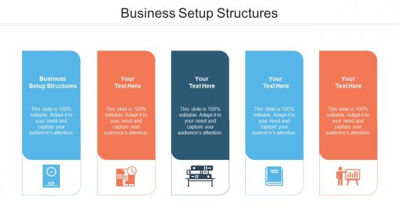 Business setup structures ppt powerpoint presentation summary influencers cpb