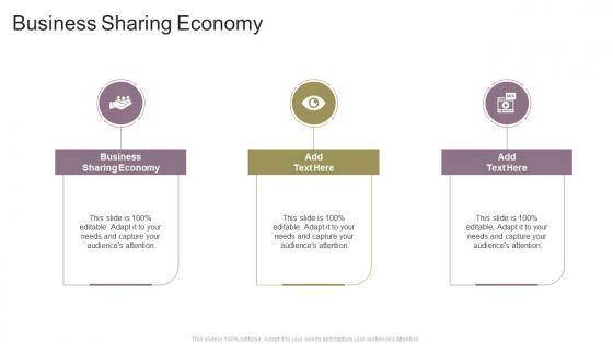 Business Sharing Economy In Powerpoint And Google Slides Cpb