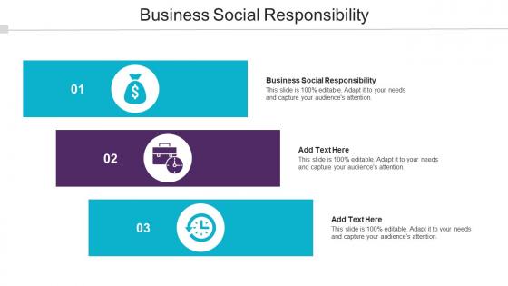 Business Social Responsibility In Powerpoint And Google Slides Cpb
