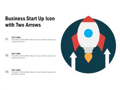 Business star up icon with two arrows