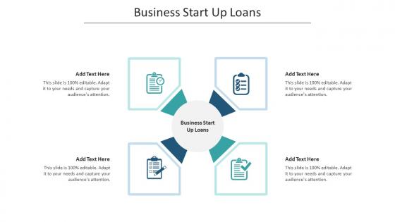 Business Start Up Loans In Powerpoint And Google Slides Cpb