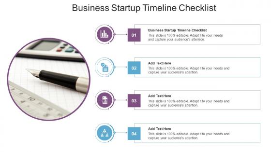 Business Startup Timeline Checklist In Powerpoint And Google Slides Cpb