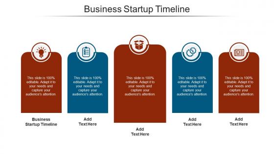 Business Startup Timeline Ppt Powerpoint Presentation Outline Clipart Images Cpb