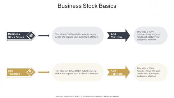 Business Stock Basics In Powerpoint And Google Slides Cpb