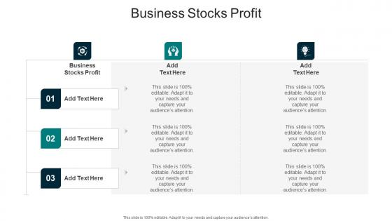 Business Stocks Profit In Powerpoint And Google Slides Cpb