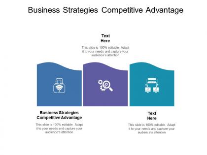 Business strategies competitive advantage ppt powerpoint presentation slides graphics cpb