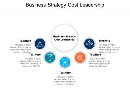 Business strategy cost leadership ppt powerpoint presentation summary slides cpb
