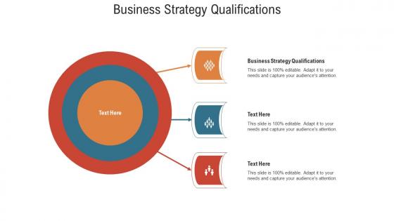 Business strategy qualifications ppt powerpoint presentation ideas backgrounds cpb