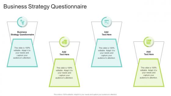 Business Strategy Questionnaire In Powerpoint And Google Slides Cpb