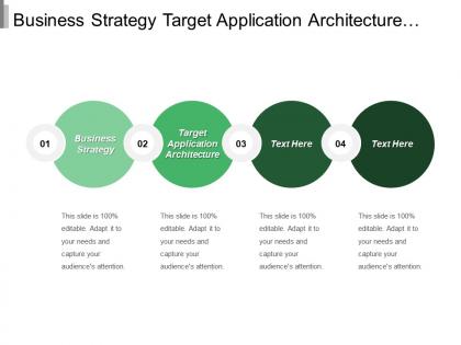 Business strategy target application architecture supply chain management
