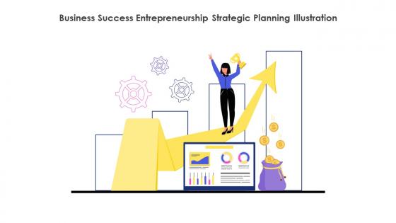 Business Success Entrepreneurship Strategic Planning Illustration