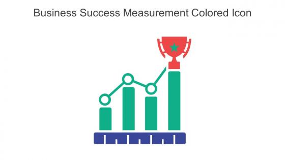 Business Success Measurement Colored Icon In Powerpoint Pptx Png And Editable Eps Format