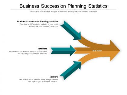 Business succession planning statistics ppt powerpoint presentation layouts ideas cpb