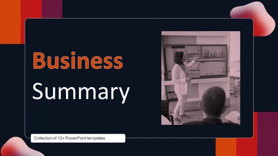 Business Summary Powerpoint PPT Template Bundles
