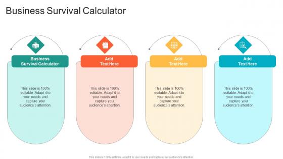 Business Survival Calculator In Powerpoint And Google Slides Cpb
